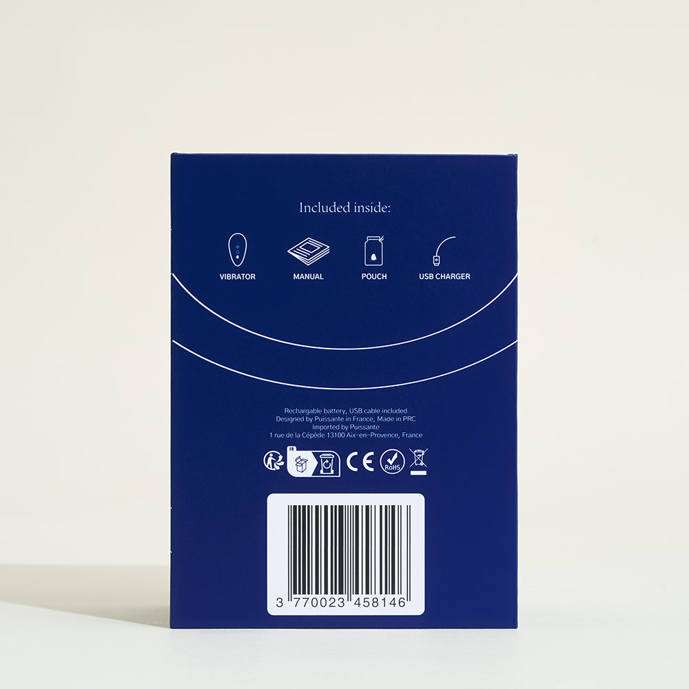 Stimulateur clitoridien Mini de Puissante - Bleu
