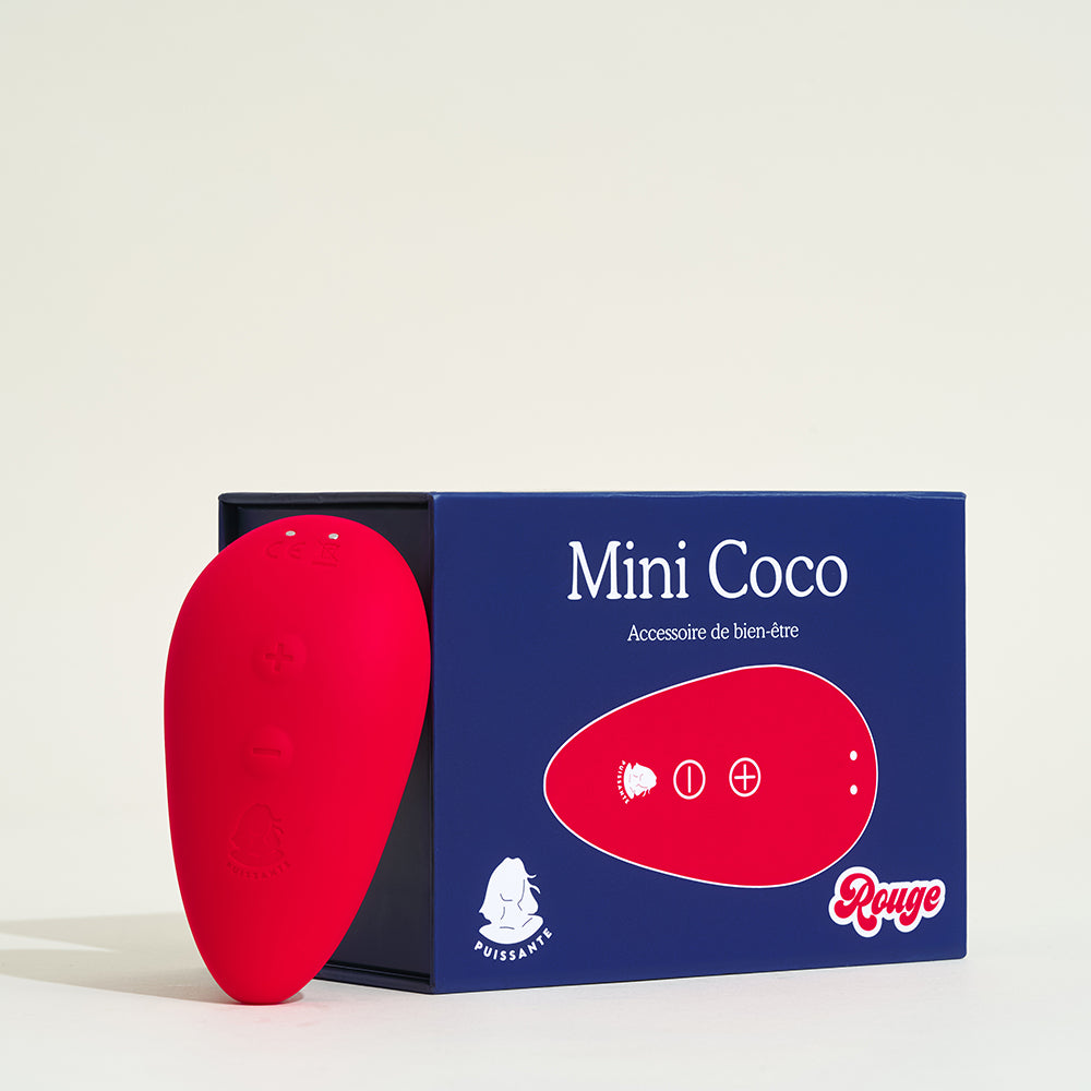 Stimulateur clitoridien Mini de Puissante - Rouge
