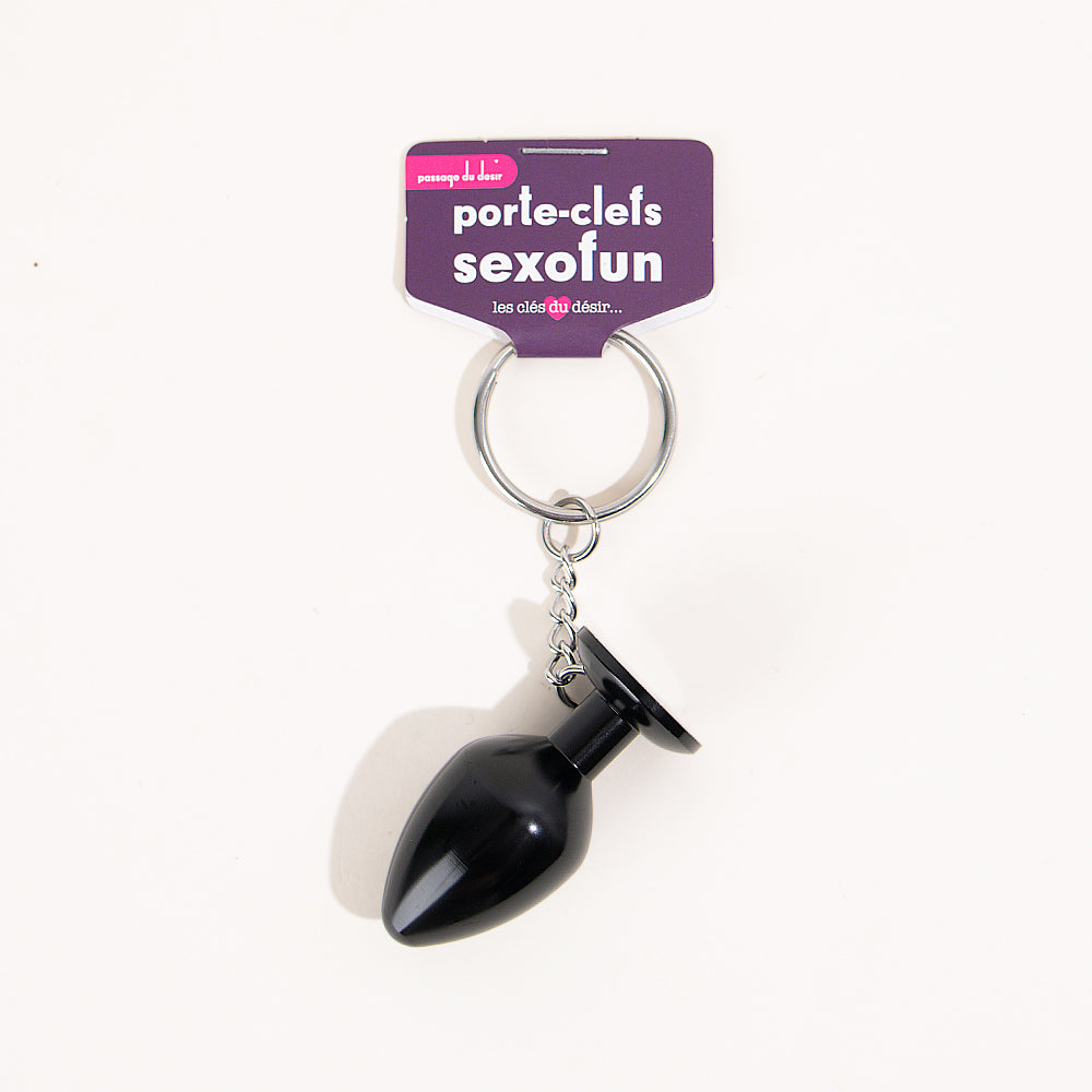 Porte-clefs Sexofun Emojis ou clito - Plug