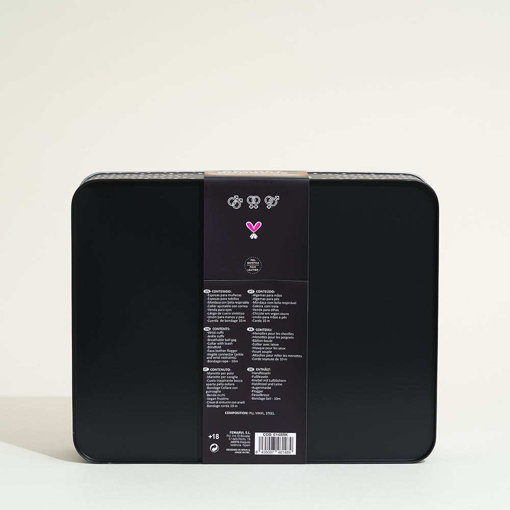 Coffret de bondage Secret Pleasure - Rouge