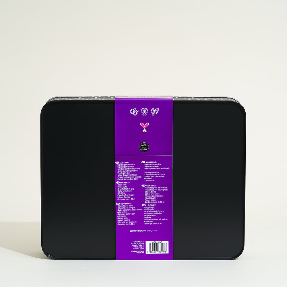 Coffret de bondage Secret Pleasure - Violet