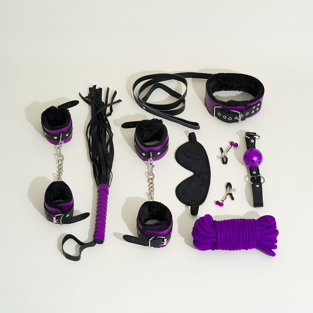 Coffret de bondage Secret Pleasure - Violet
