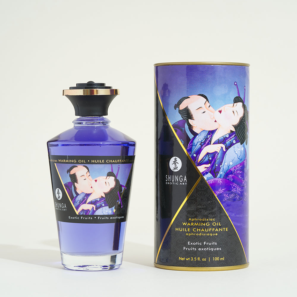 Huile chauffante aphrodisiaque - Fruits exotiques