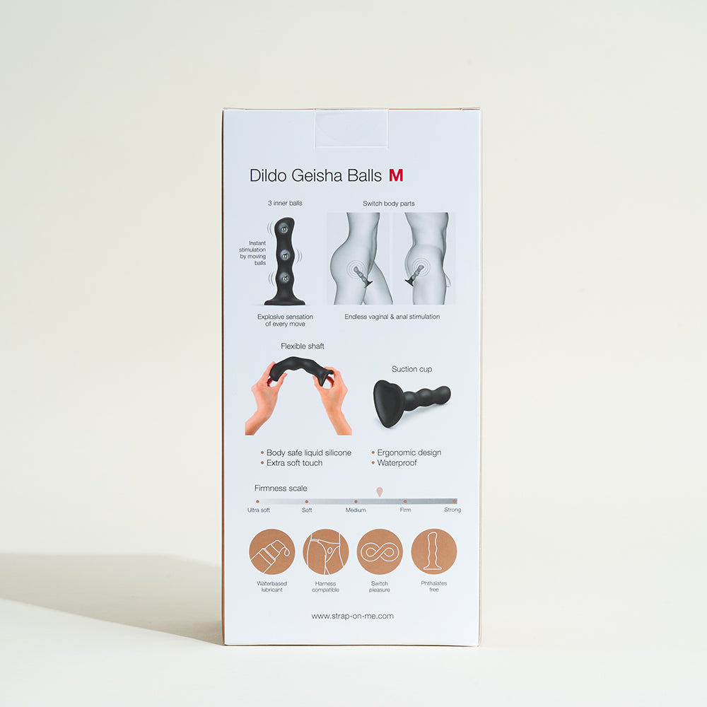 Dildo Geisha Balls - Noir