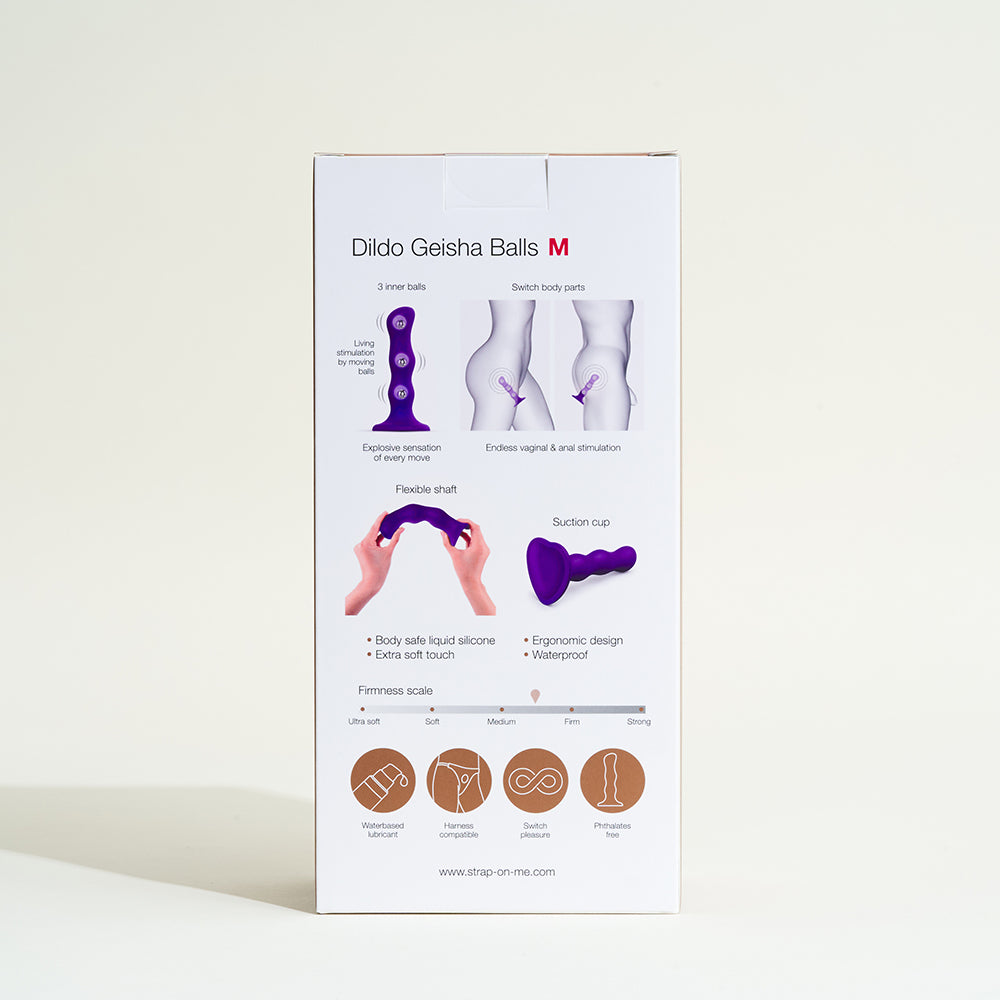 Dildo Geisha Balls - Violet