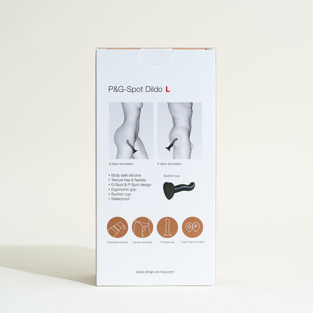 Dildo spécial Point G et P - Noir