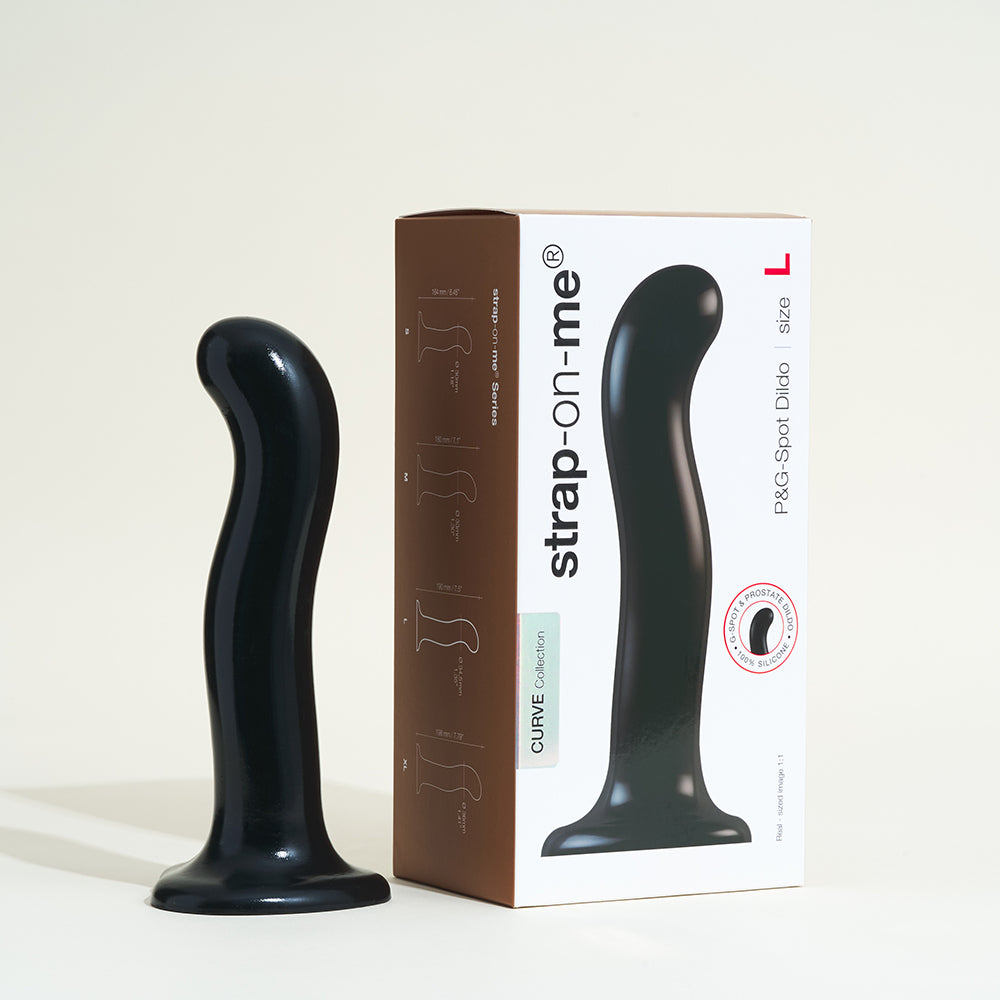 Dildo spécial Point G et P - Noir