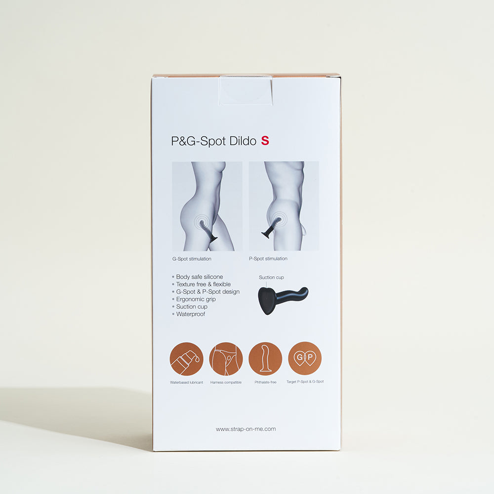 Dildo spécial Point G et P - Noir