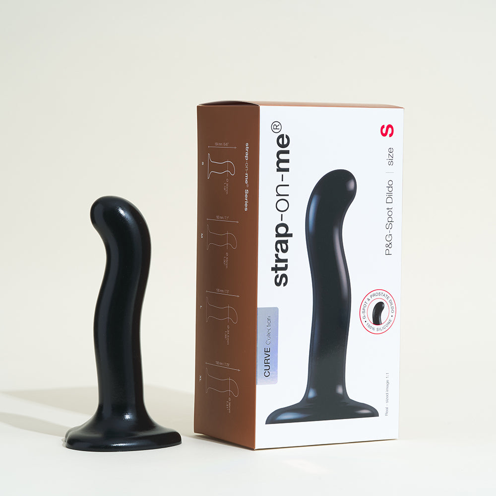 Dildo spécial Point G et P - Noir