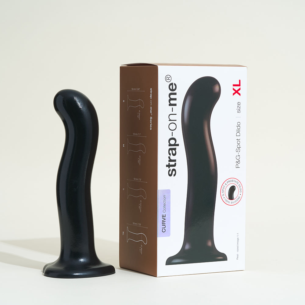 Dildo spécial Point G et P - Noir