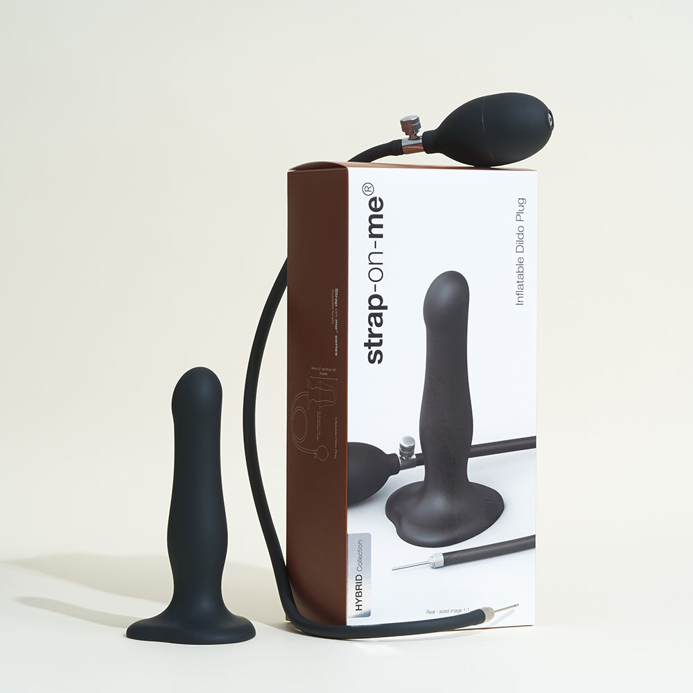 Dildo-Plug gonflable Strap-on-Me