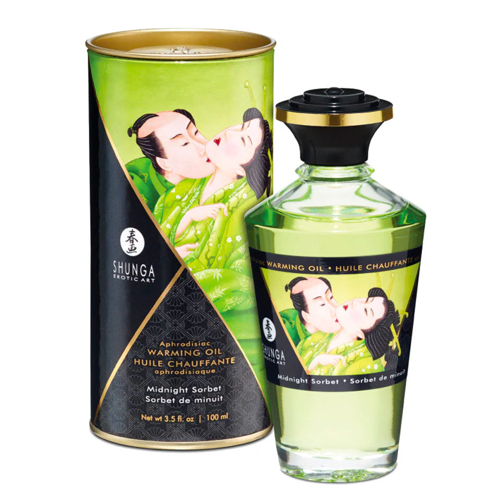 Huile chauffante aphrodisiaque - Sorbet de Minuit
