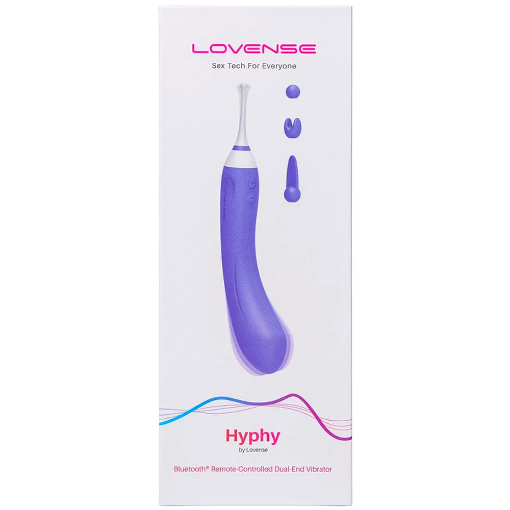 Vibromasseur connecté double extrémité Hyphy Lovense