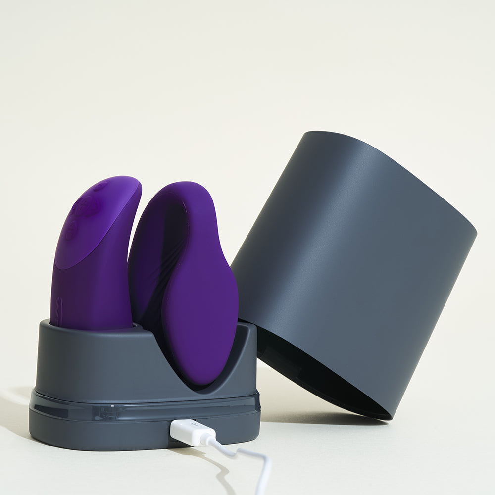 Chorus stimulateur connecté pour couple - Violet