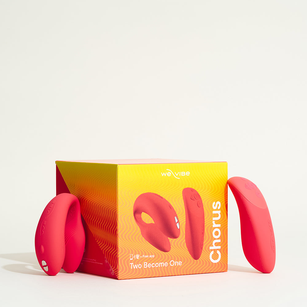Chorus stimulateur connecté pour couple - Corail