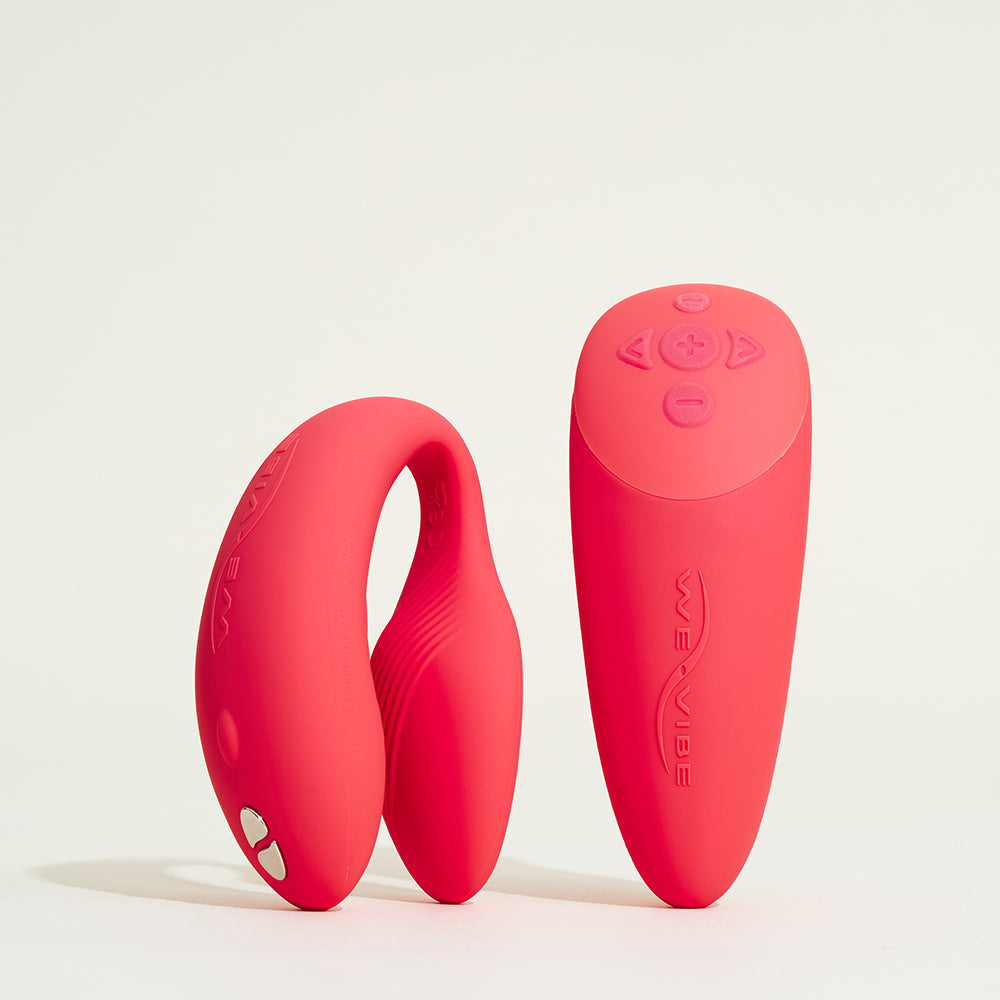 Chorus stimulateur connecté pour couple - Corail