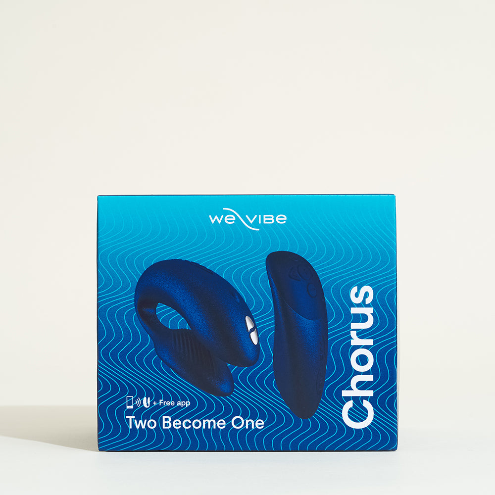 Chorus stimulateur connecté pour couple - Bleu métallique