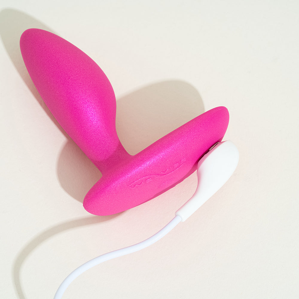 Ditto+ Plug anal vibrant connecté - Rose