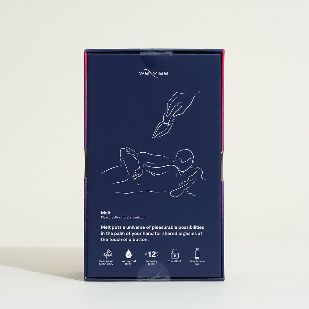 Stimulateur clitoridien connecté Melt - Bleu