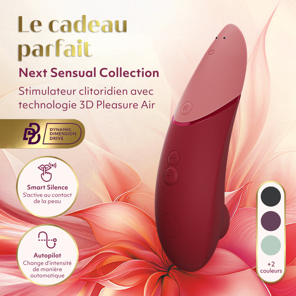 Pack Womanizer Next + Lapin Coquin - Bordeaux