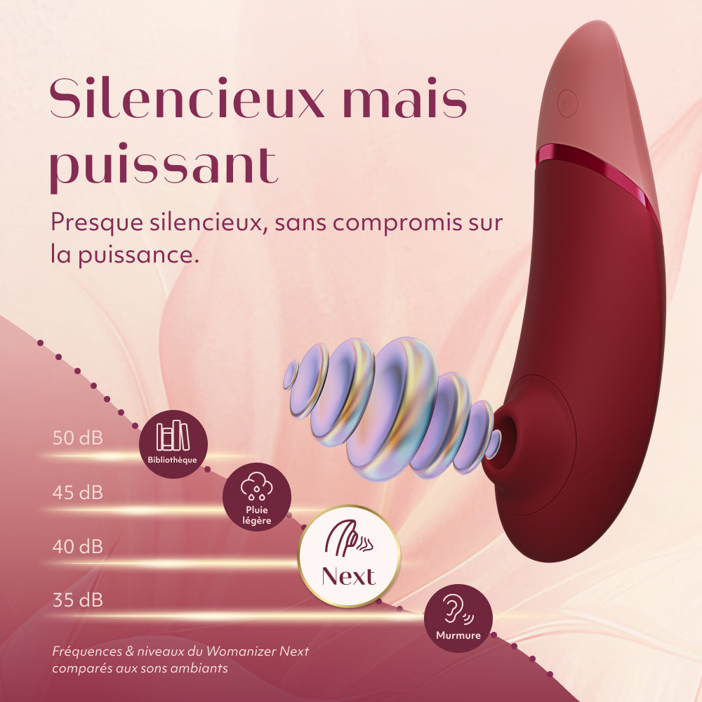 Pack Womanizer Next + Lapin Coquin - Bordeaux