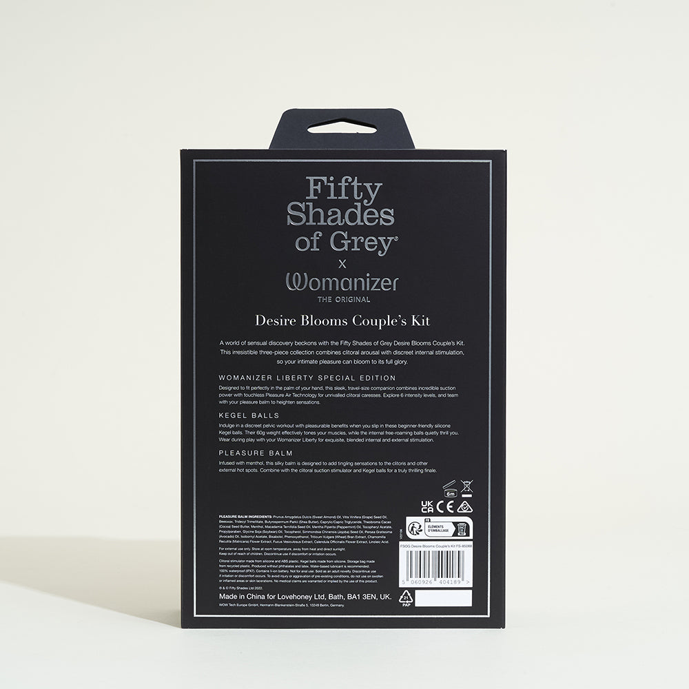 Desire Blooms - coffret Womanizer 50 Nuances
