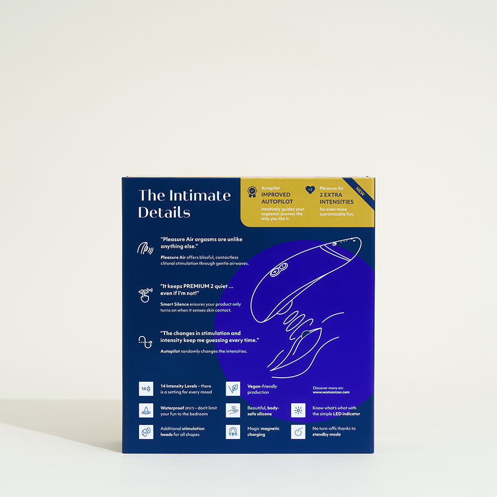 Womanizer Premium 2 - Bleu