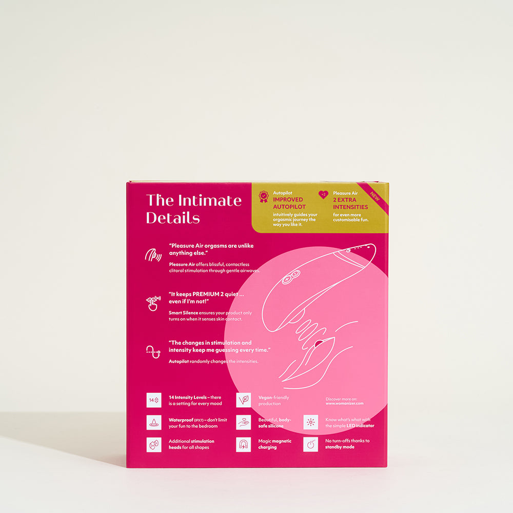 Womanizer Premium 2 - Rose