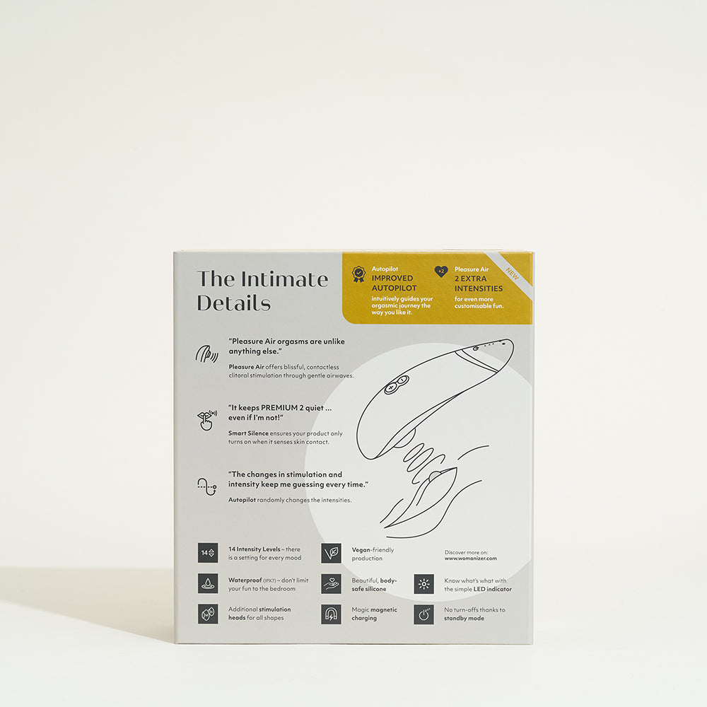 Womanizer Premium 2 - Blanc