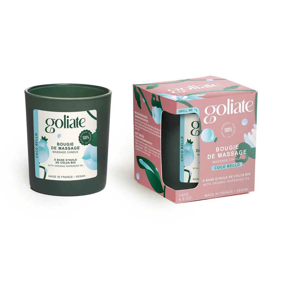 Bougie de massage bio parfum intense - Coco