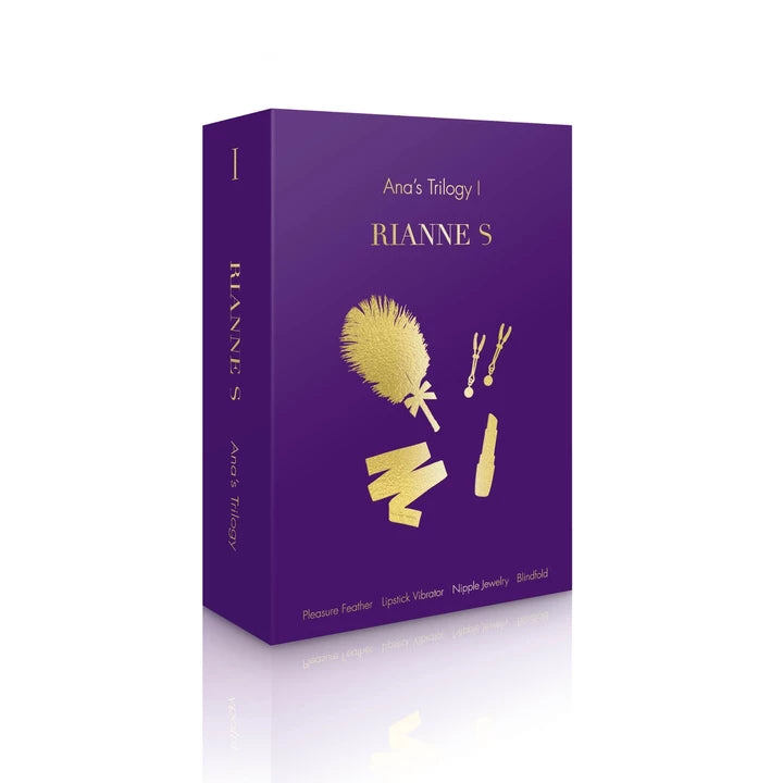 Coffret de bondage soft Ana's Trilogy I de Rianne's - COFFRET DE BONDAGE SOFT ANA'S TRILOGY I DE RIANNE S