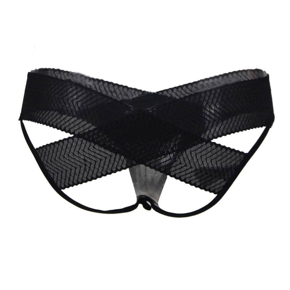 Culotte ouverte Eva OhYeah - Noir