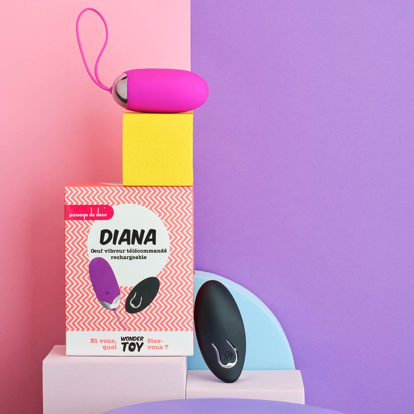 Diana oeuf vibreur télécommandé Fabulous Toys - Diana oeuf vibreur télécommandé Wonder Toys