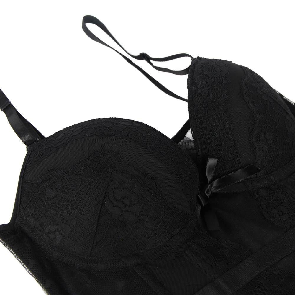Guêpière Corset Queen - Noir