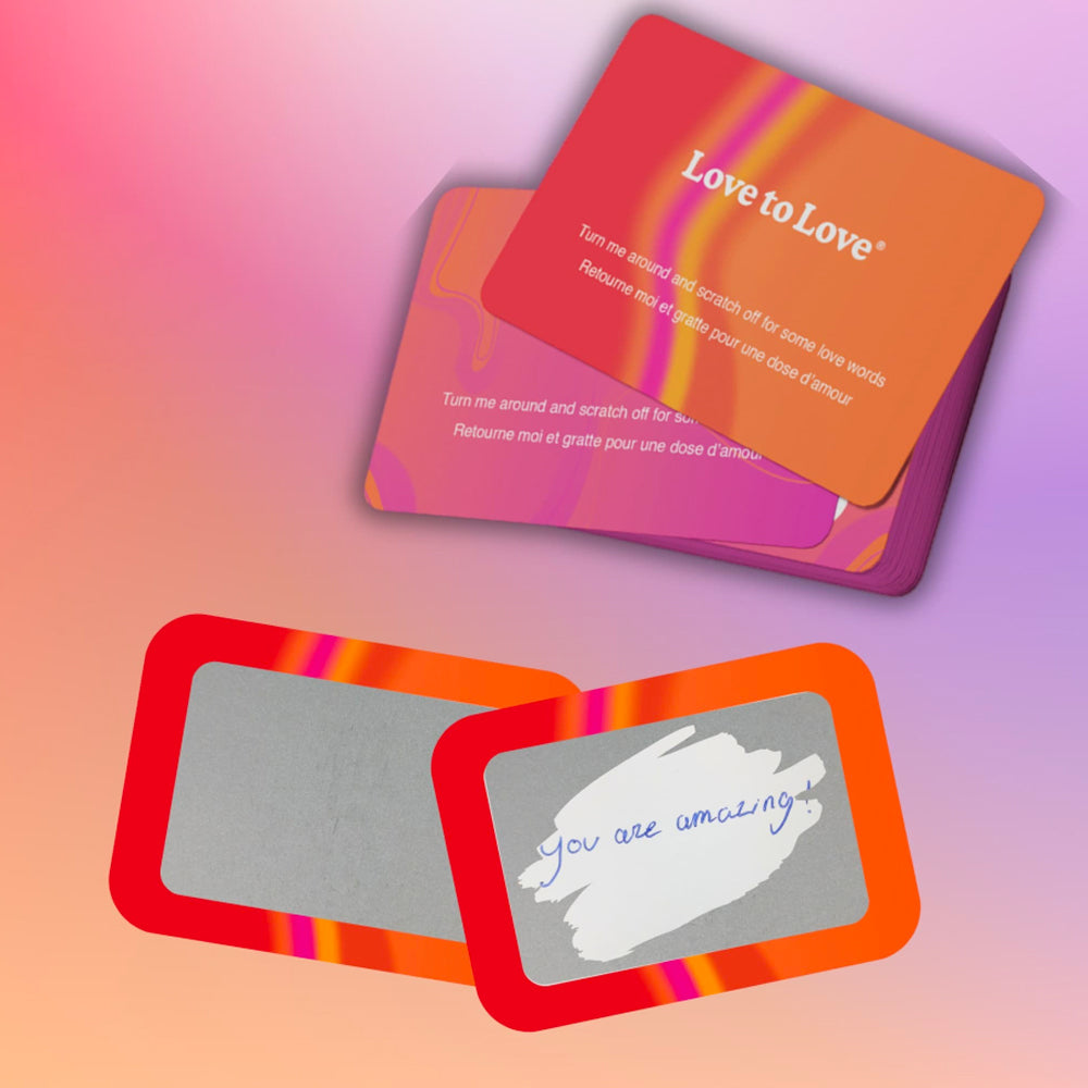 Cartes à gratter personnalisées Glimmers