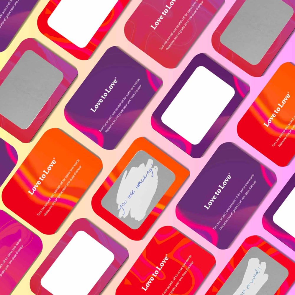 Cartes à gratter personnalisées Glimmers