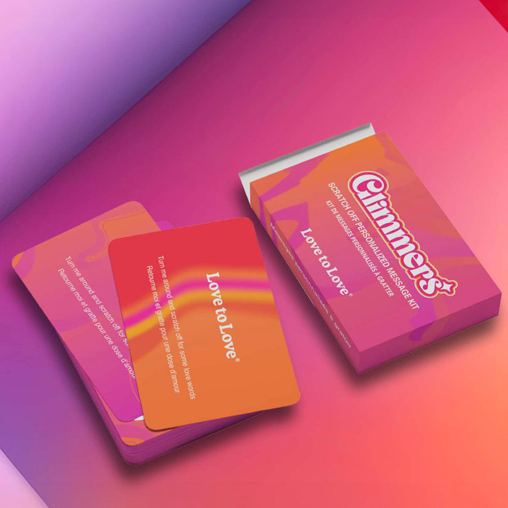 Cartes à gratter personnalisées Glimmers