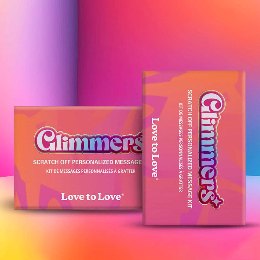 Cartes à gratter personnalisées Glimmers