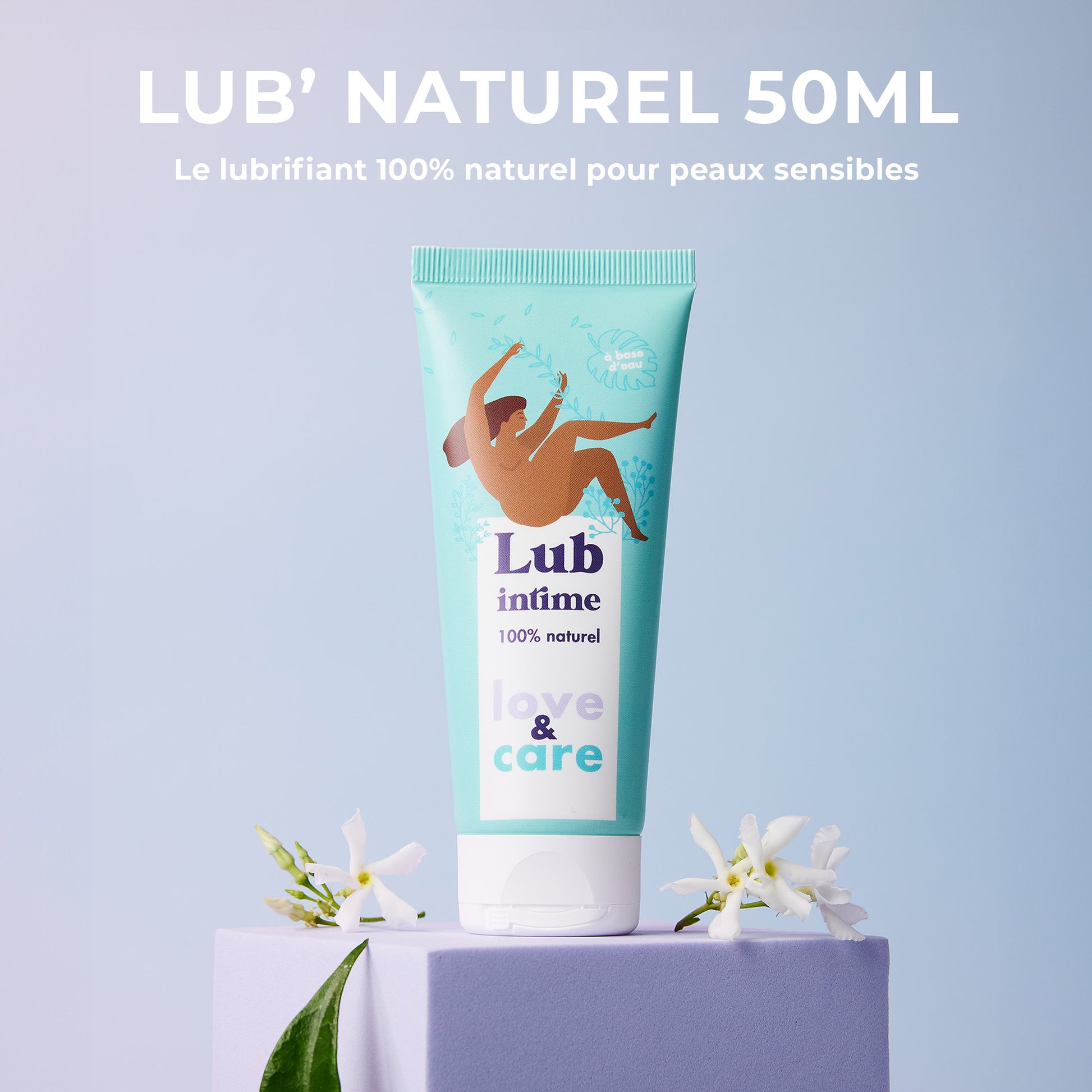 Lubrifiant 100% naturel Love and Care - 50 ml
