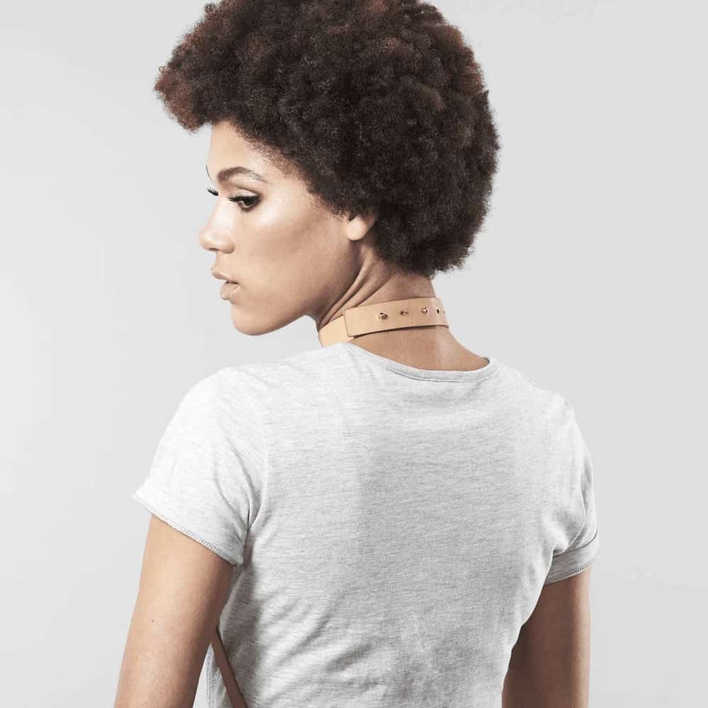 Harnais H BDSM Maze - Marron