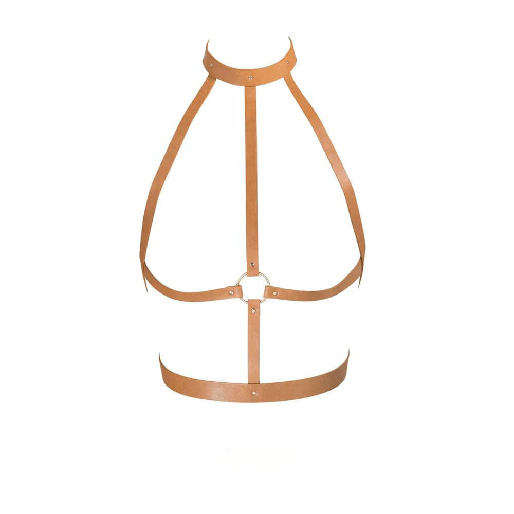 Harnais H BDSM Maze - Marron