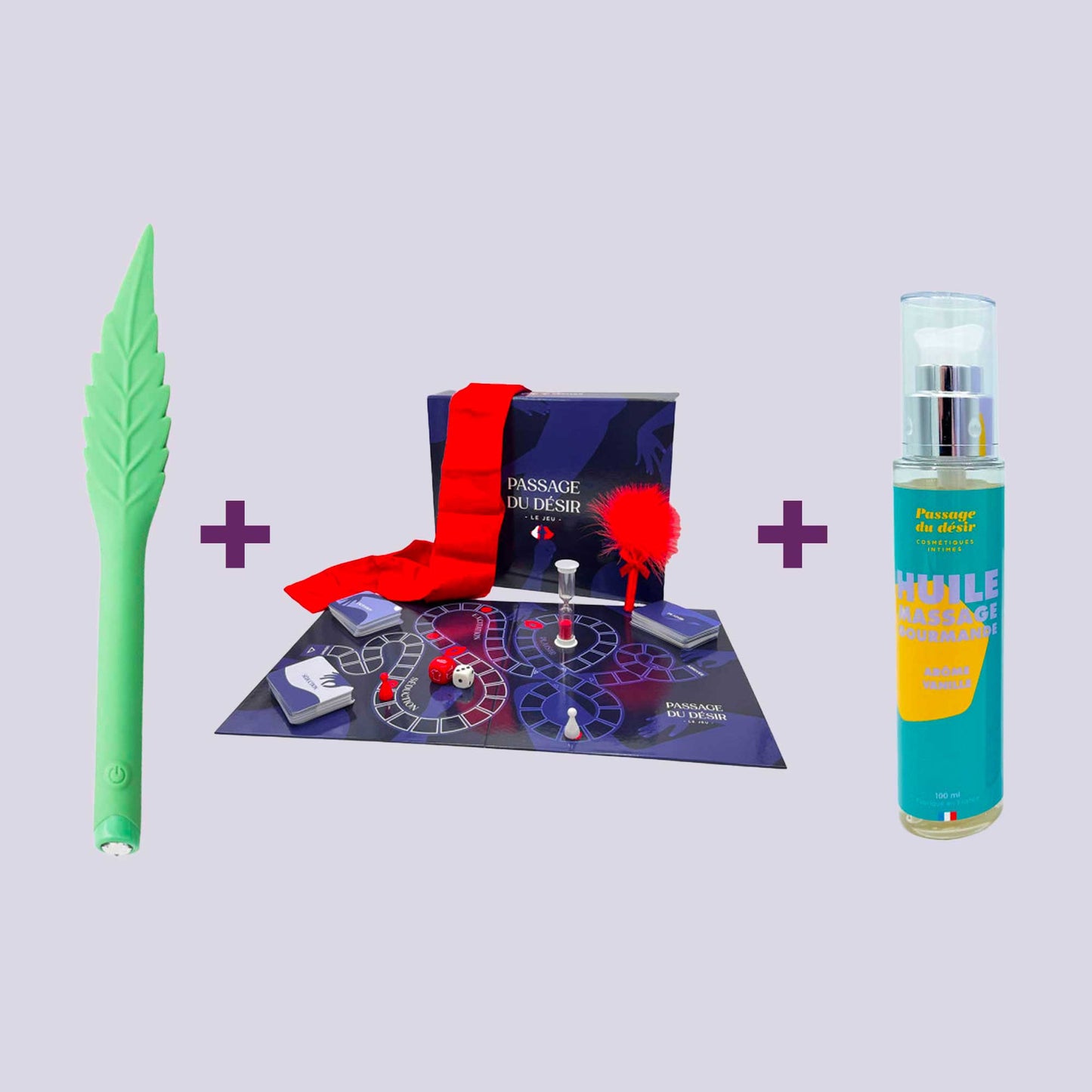 Pack Jeu Passage du Désir + huile gourmande + Ticky