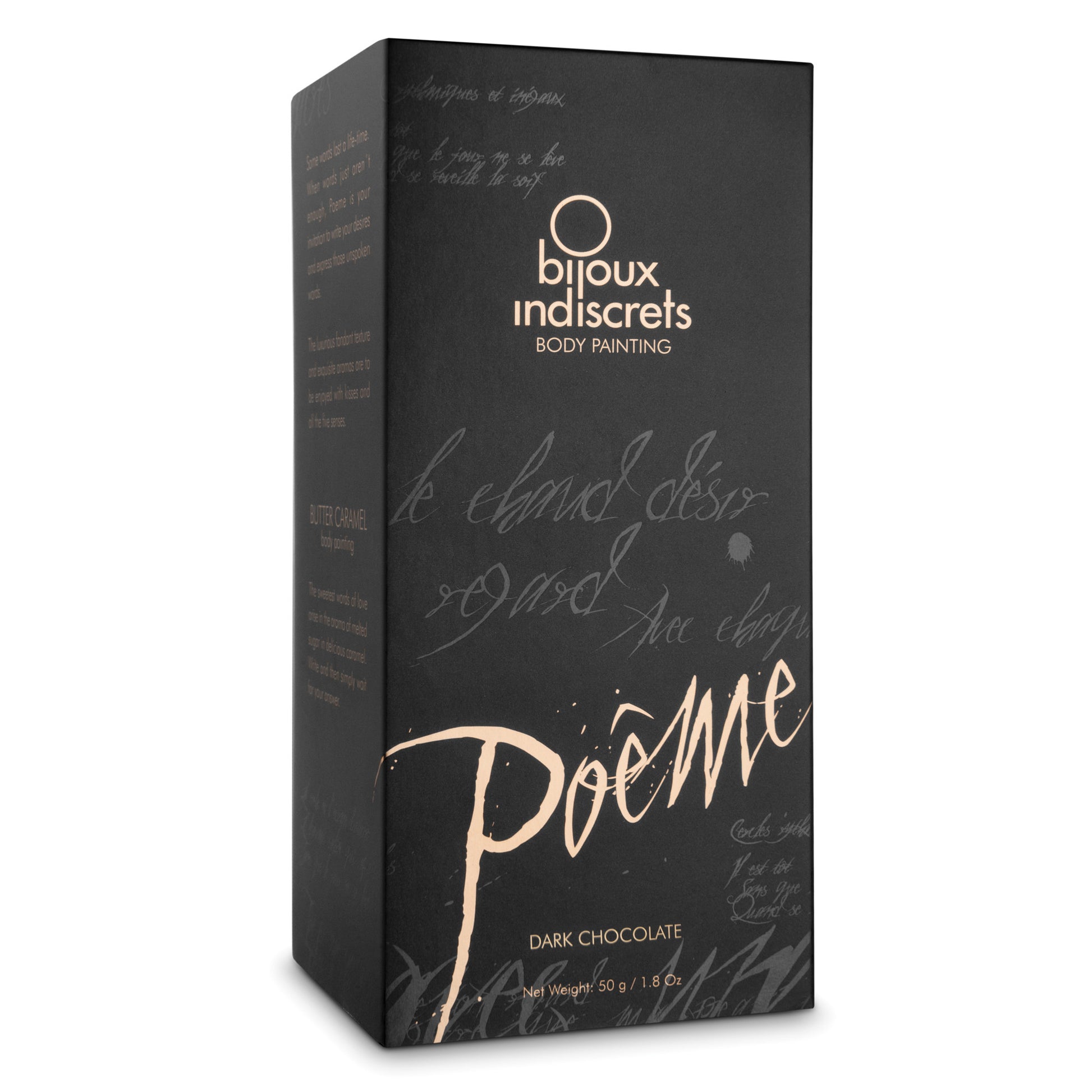 Peinture de corps Poème de Bijoux Indiscrets - Chocolat