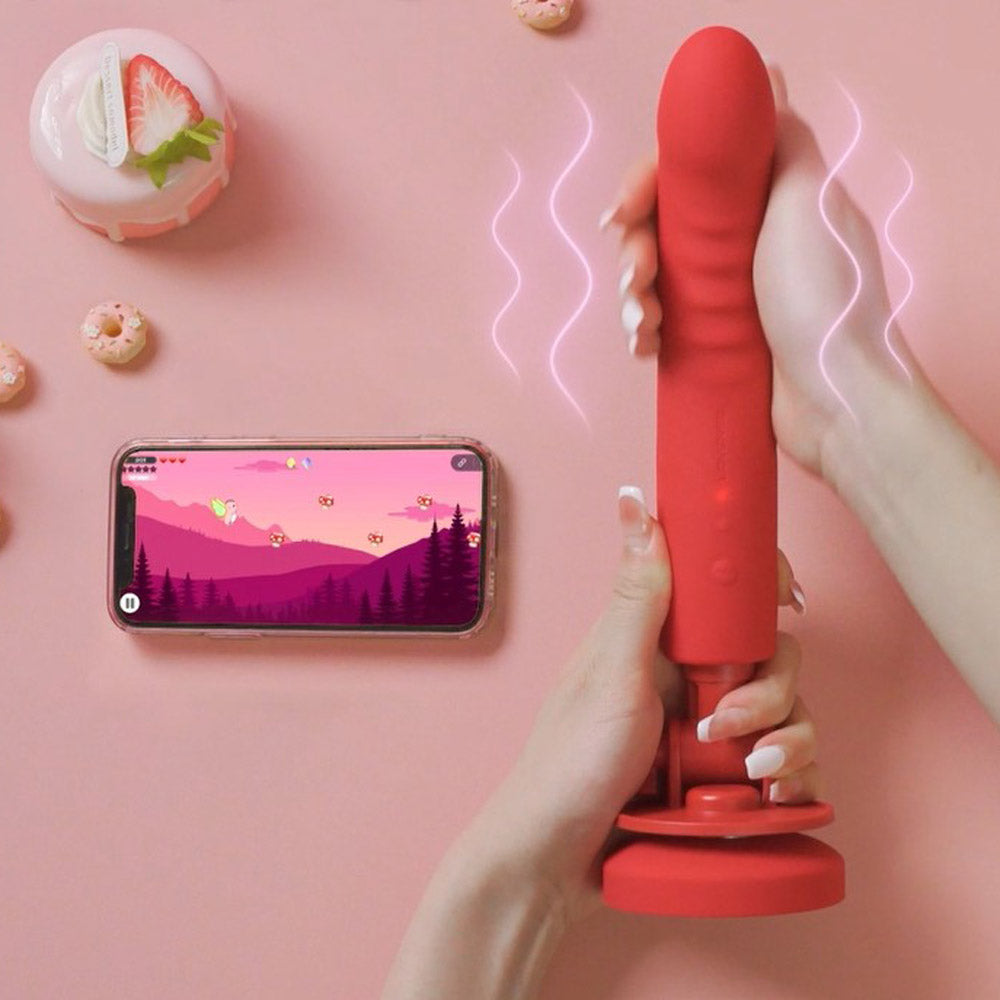 Mission 2 dildo ventouse vibrant et connecté