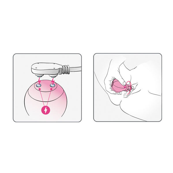 Stimulateur clitoridien Caress - Rose