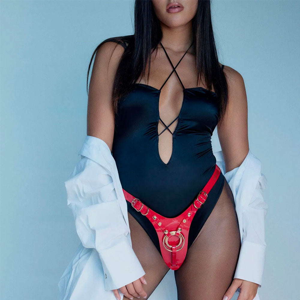 Harnais Fabulous Strap On Me - Rouge