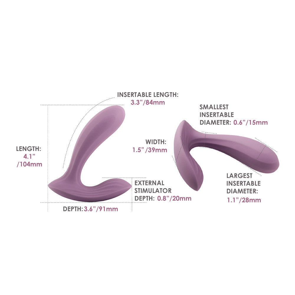 Vibro multifonction Erica - Rose