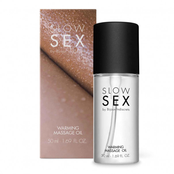 Huile de massage chauffante Slow Sex #1