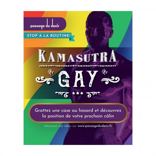 Cartes à gratter Kamasutra Gay