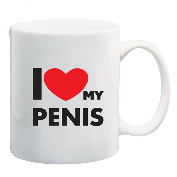 Mug I love my penis